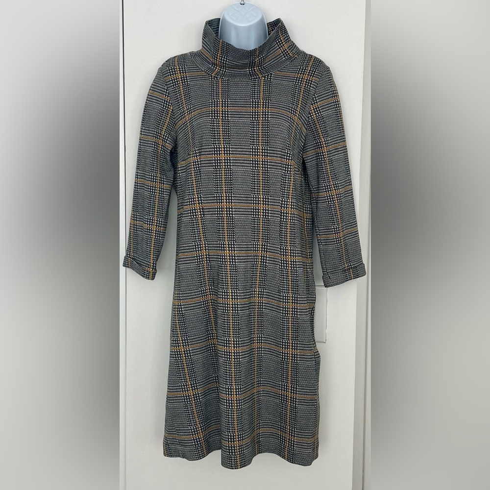 Tom Tailor 1/2 Sleeve Funnel Neck Sweater Mini Dress EU 40/ US 8